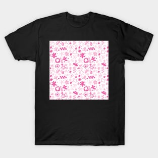 MATISSE ABSTRACT WHITE AND PINK T-Shirt